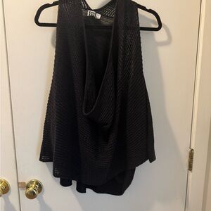 Roxy Black Cowl Neck Sweater